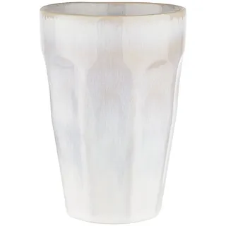 Butlers Tasse Becher Bergamo 330 ml , Weiß , Keramik , Geschirr, Tassen, Kaffeetassen