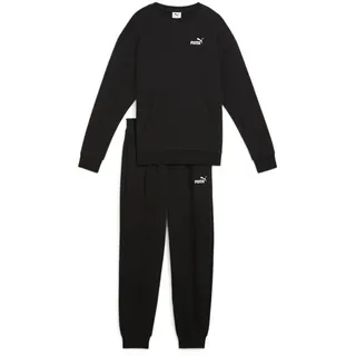 Puma Relaxed French Terry Jogginganzug Damen 01 black XS