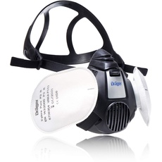Dräger X-plore® 3500 Handwerker Halbmasken-Set inkl. Pure P3 Partikelfilter | Größen S/M/L | gegen Fein-Staub/Partikel | Gr. L