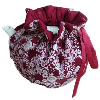 YANGSHINE Teewärmer aus Baumwolle, Vintage-Stil, dekorativ, staubdicht, mit Isolierkissen, um Tee warm zu halten, Küche, Heimdekoration für Mutter, Ehefrau, Freunde (grün)