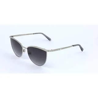 Swarovski SK0195 Shiny palladium  56/17/140 Damen Sonnenbrillen - Schwarz
