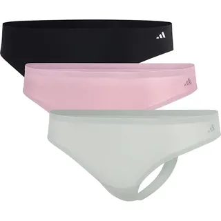 adidas Thong (3PK) - Sport Active Light Flex-Packaged Panties - Bequeme Unterwäsche