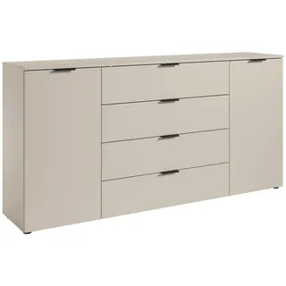 Harper Sideboard 180 x 90 x 40 cm grau