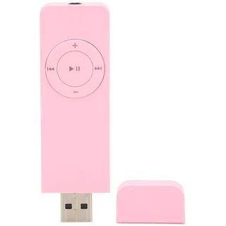 MP3-Player, Musik-Player mit Verlustfreiem Sound, Unterstützt Speicherkartenerweiterung Bis zu 64 GB, für Walkman, Studenten, Laufen, Reisen (Rosa)
