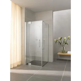 Kermi Pendeltür PASA XP 1WR 12020, PX1WR120201PK, Farbe: Silber Mattglanz Echtglas klar Clean