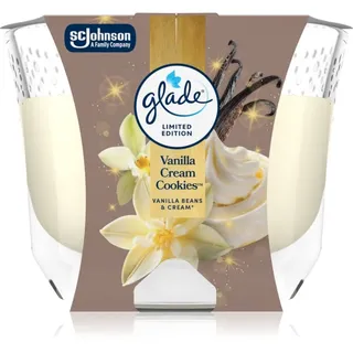 GLADE Vanilla Cream Cookies Duftkerze 204 g