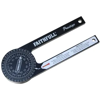 Faithfull FAIMSPCNC Gehrungssägen-Winkelmesser, schwarz, 1