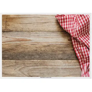 García de Pou 223.55 Tischdecke, 500 Stück, quadratisch, Vierfarbig, Papierzellstoff, 70 g/m2, Texturiert, Plissiert, Fotoqualität, Einmalprodukt, Recycelbar, Für viele Anlässe geeignet