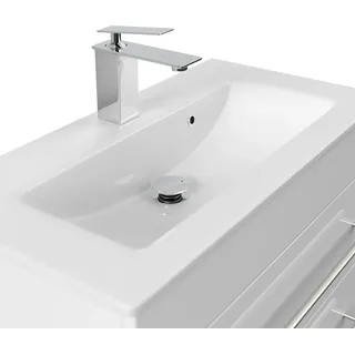 Posseik Badmöbel Portus 700 SlimLine Weiß Hochglanz