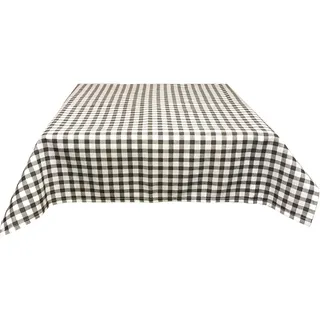 JEMIDI Stofftischdecke Bierbanktischdecke für Biertische Tischdecke Bierbank Bierzelt Bierzelttisch Garnitur Biertische Tischdecken Decke Tisch 90cm x 240cm für Biertische Grau Karo