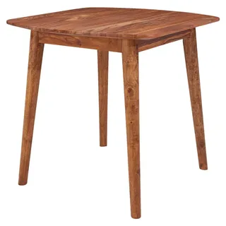 Wohnling Esstisch 80 x 78 x 80 cm braun