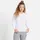 Eco Langarm-baselayer Weiß S