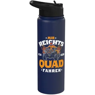 Mir reichts ich geh Quad fahren Offroad ATV Fahrer Stainless Steel Insulated Water Bottle