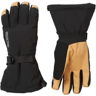 SealSkinz Fransham Thermo-Skihandschuhe mit langen Stulpen, wasserdicht, schwarz, Größe M