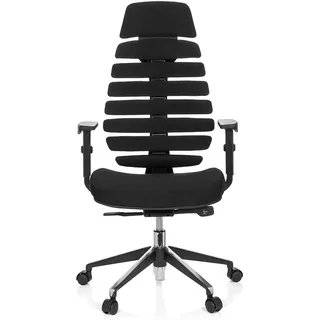 HJH Office Ergo Line II Pro Stoff Schwarz