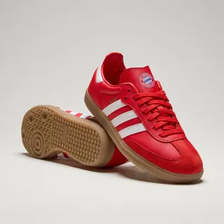 adidas FC Bayern München Samba Sneaker JQ4039 - Red / Cloud White / Red - 43 1/3