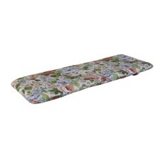 Angerer Bankkissen Wolfgangsee Creme Blumen 120 cm