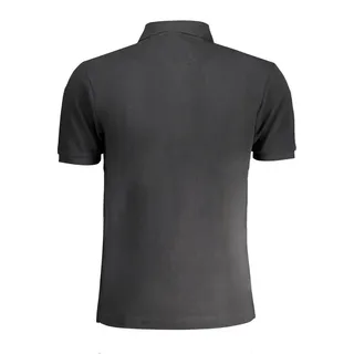 La Martina Schwarzes Kurzärmeliges Poloshirt Für Herren - Schwarz
