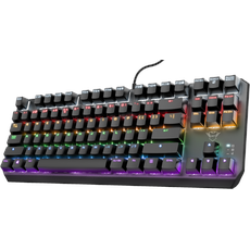 Bild von Gaming GXT 834 Callaz TKL, LEDs RGB, Gaote Outemu RED, USB, DE (24405)