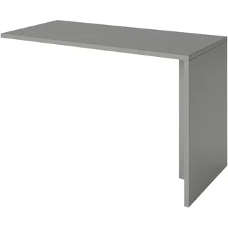 Mid.you Schreibtisch , Grau , Holzwerkstoff , rechteckig , 58x75x120 cm , Fsc , in verschiedenen Holz-Dekoren erhältlich , Büromöbel, Schreibtische, Schreibtische