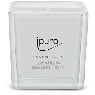 ipuro Duftkerze White Lily 125 g weiß