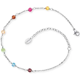 Engelsrufer Fußkette »Glasperlen« mit Glassteinen,