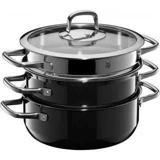 Fusiontec Compact Topf-Set 3-tlg. schwarz