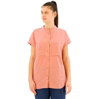Fjällräven Övik Hemp Kurzarmhemd Dusty Rose M