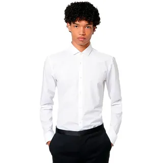 Hugo Herren. Hemd weiß 42