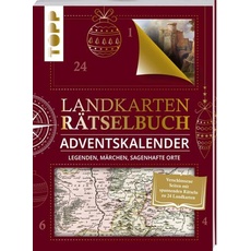 Bild Landkarten Rätselbuch Adventskalender. Legenden, Märchen, sagenhafte Orte