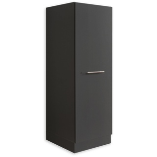 LAUNDREEZY Mehrzweckschrank für Waschküche, Anthrazit - Vielseitiger Allzweckschrank mit viel Stauraum - 50 x 162 x 67,5 cm (B/H/T)