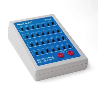 Peaktech P 3280 Widerstandsdekade 1Ω 11.111 MΩ mit 1Ω Auflösung, 1 Stück