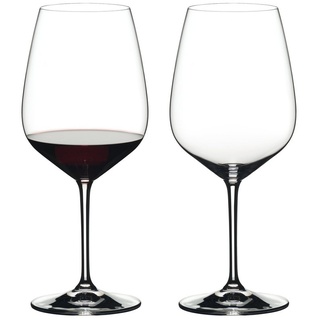 Riedel Heart to Heart Cabernet Sauvignon Weingläser-Set, 2tlg. Glas Transparent