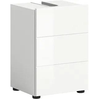 xonox.home Waschbeckenunterschrank Vira Weiß,
