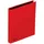 Ringbuch Basic Colours 20605-03 DIN A4 4Ringe PP rot