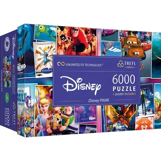 Trefl Puzzle Disney Pixar 6000 Teile - Cartoon JigsawMix