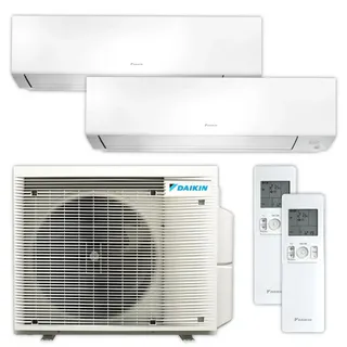 DAIKIN Split Klimaanlage Set | Perfera | FTXM25+FTXM25 | 2,5 kW + 2,5 kW