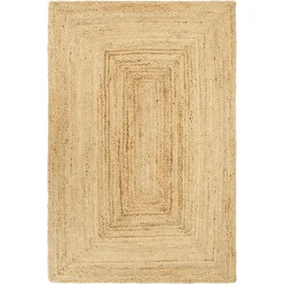 Teppich Handgefertigt Jute 200x300 cm - Braun