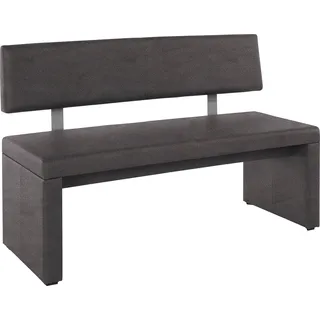 OTTO home Polsterbank Charissa Schwarz 140 x 90 x 53 cm
