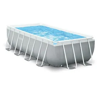 Intex Prism Frame Pool Set 300 x 175 x 80 cm inkl. Filterpumpe und Poolleiter