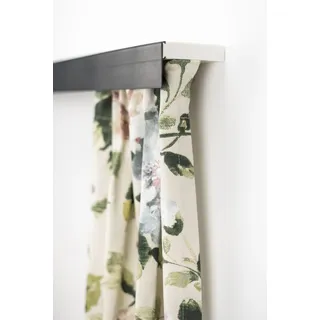 GARESA »Kunststoffschiene mit Blende« 1 läufig-läufig Wunschmaßlänge Deckenmontage, verlängerbar, einfache Montage, schlicht,