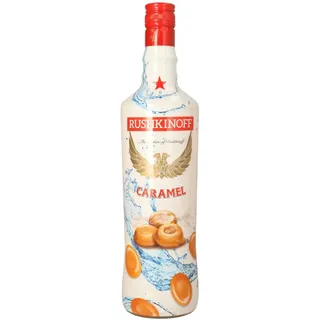 Rushkinoff Vodka Caramel (1 x 1.0 l)