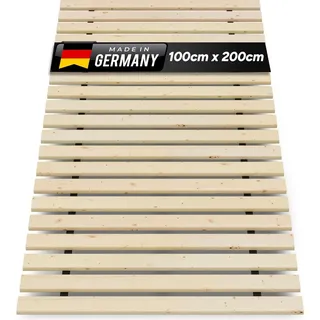 TUGA-Holztech Rollrost Lattenrost stabil 100 x 200 cm