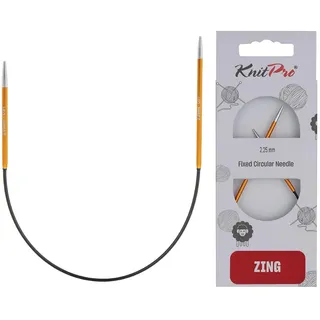 KnitPro Zing Asymmetrische Rundnadeln 10" (25cm) | 2.25mm