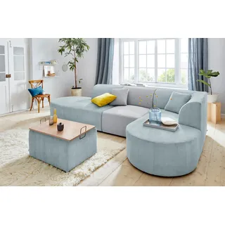 OTTO home Sofa-Eckelement Alesund 99 x 84 x 183 cm Blau