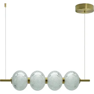 Dekorative Hängelampe mit 4 LED-Kugeln 60W Amerilla IdeaLed - Gold