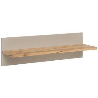 VitaliSpa Wandregal Kinderzimmer Malia Cashmere/Artisan 70 x 20 cm , Kaschmir, Eiche Artisan , Holzwerkstoff , 1 Fächer , Rechteckig , 70x20x20 cm , Wohnzimmer, Regale, Wandregale