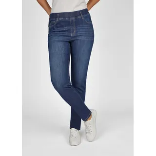 Rabe Hose BELLA Hellblau mit schmalem Bein und 5-Pocket-Design Größe 48 - Blau