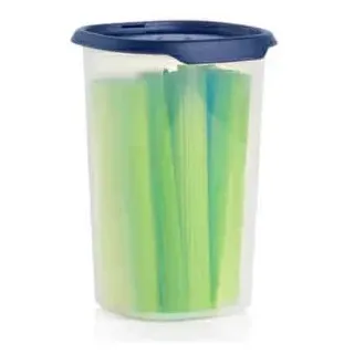 Tupperware One Touch Fresh® 1,25l mit blau Deckel - Grau, Blau
