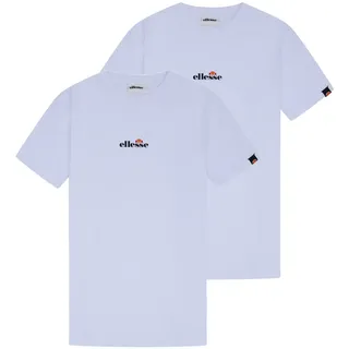 T-Shirt ELLESSE "T-Shirt OLLIO 2 TEE 2er Pack", Herren, Gr. XL, weiß, Obermaterial: 100% Baumwolle CO., Shirts T-Shirt